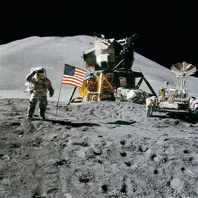 Astronaut in space suit