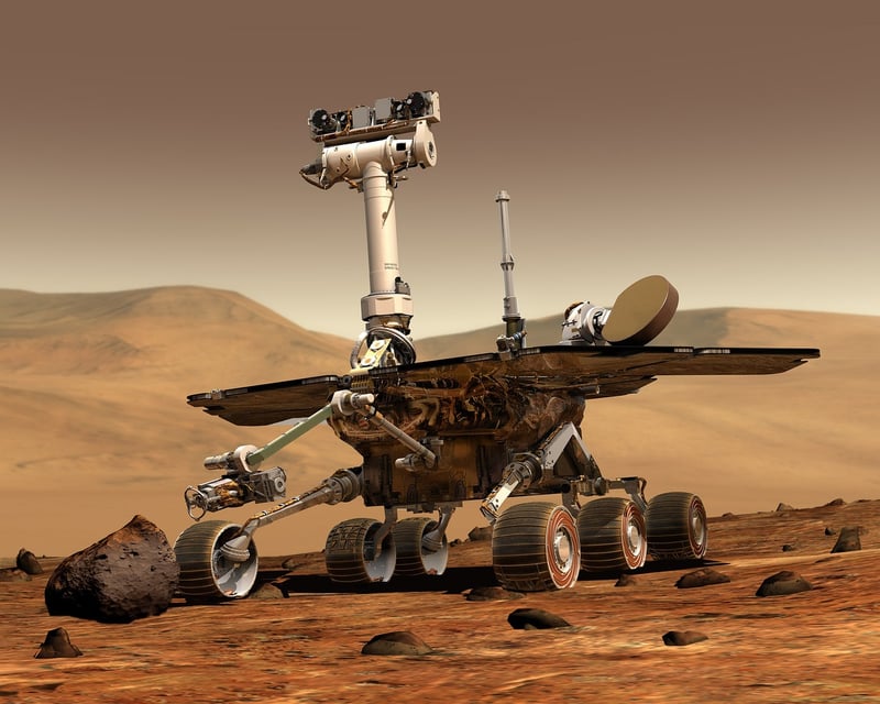 Spacecraft in Space